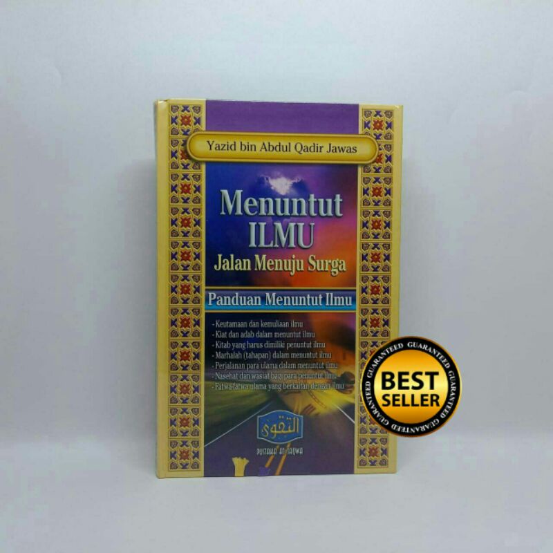 Jual Buku Menuntut Ilmu Jalan Menuju Surga | Ustadz Yazid Bin Abdul ...