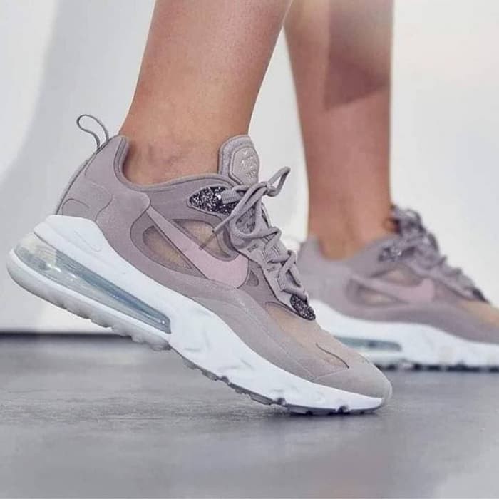 Nike air max 270 react pumice glitter hotsell