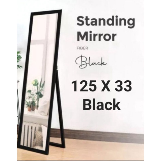 Jual Cermin Standing Mirror Full Body Cermin Berdiri 127 X 34 Cm