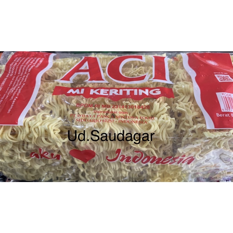 Jual Mie Aci Mi Telur Kuning Keriting 600gr | Shopee Indonesia