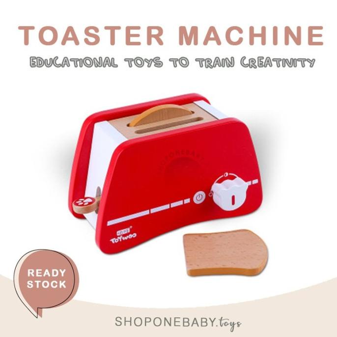Jual hanya disini] Bear Bread Toaster Children Wooden Toys Mainan Kayu ...