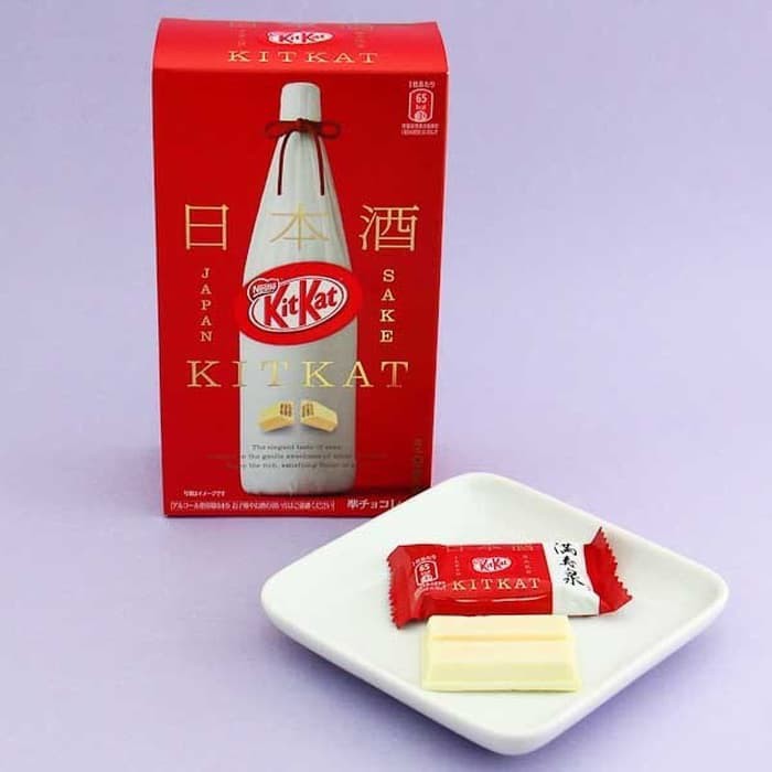Jual kitkat ume sake premium new kit kat snack jepang ready coklat