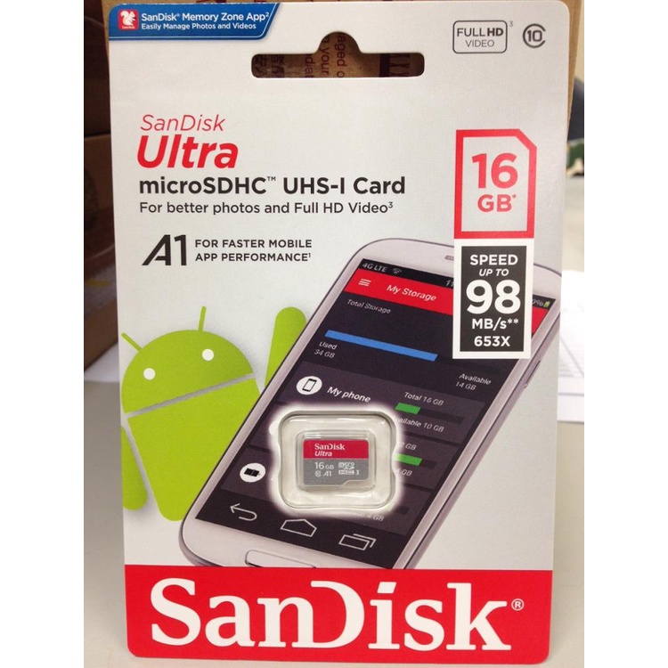 Jual MEMORY SANDISK ULTRA MICRO SD 120MBPS-140MBPS ORIGINAL | Shopee ...