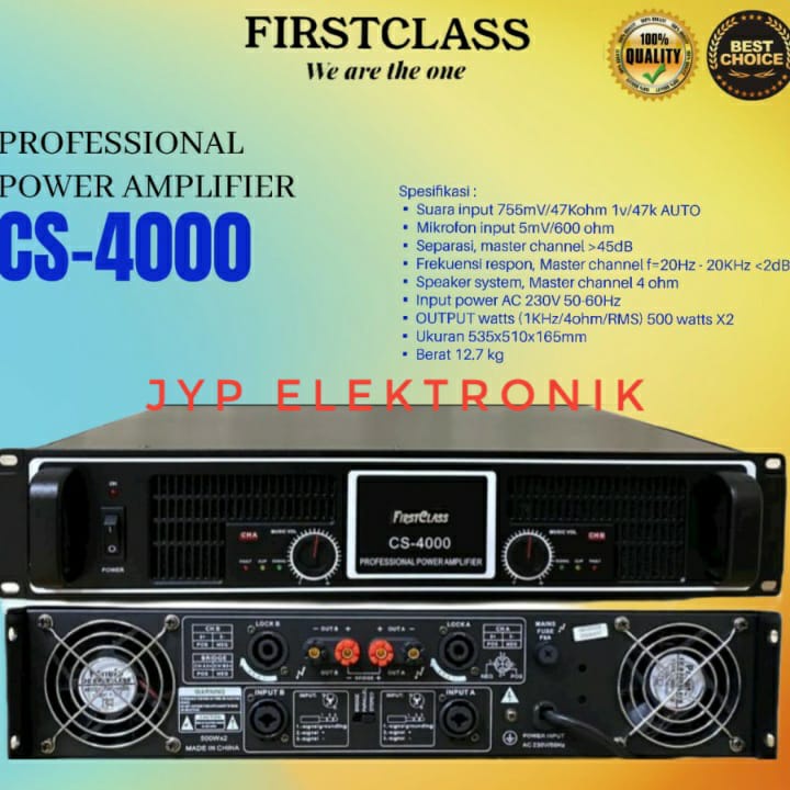 Jual Amplifier First Class FCA 390R