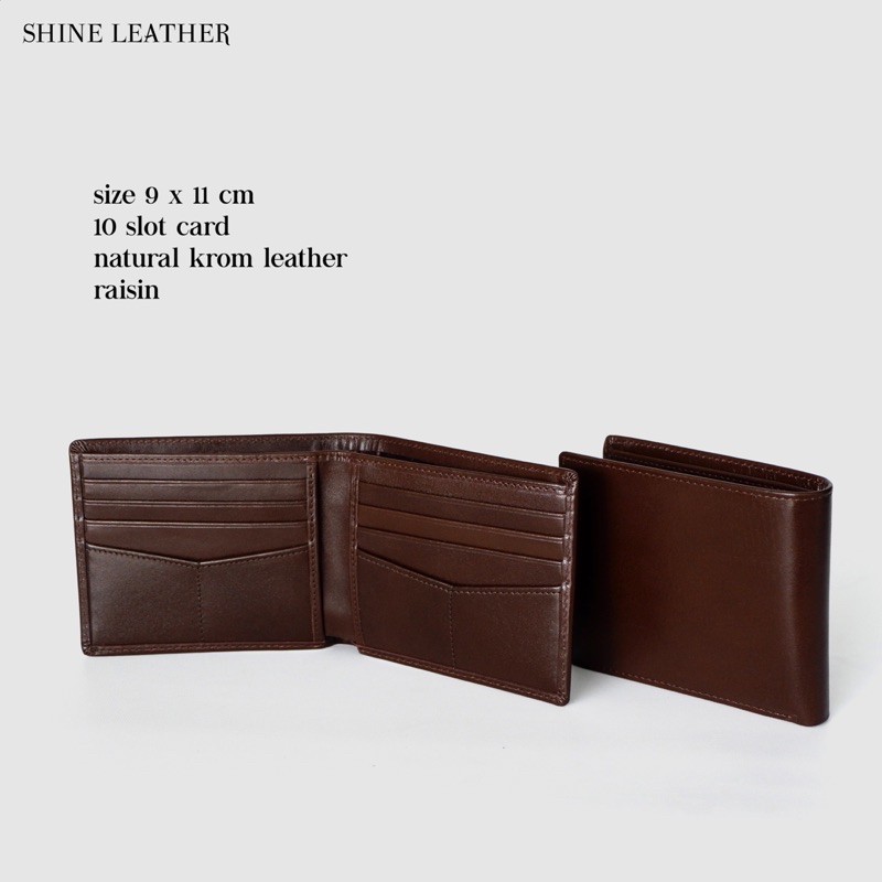 Jual dompet lipat pria cowok kulit asli simple polos elegan | Shopee ...