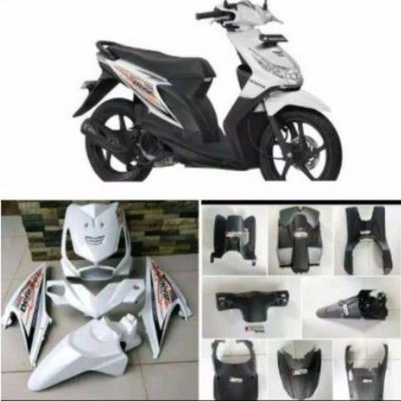 Jual promo termurah cover body full kasar dan halus honda beat karbu