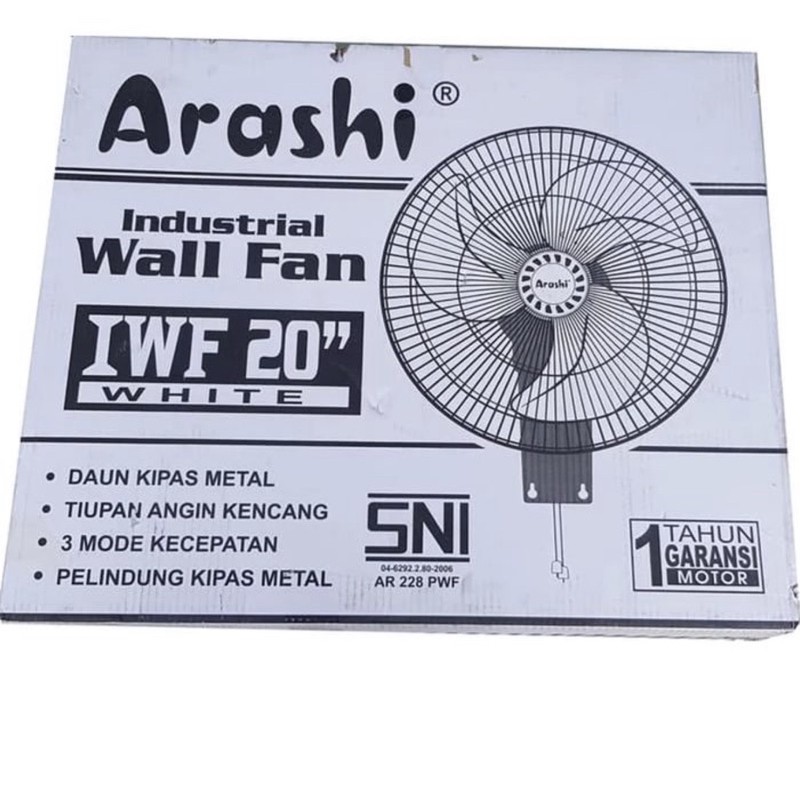 Jual Arashi Kipas Angin Dinding Iwf Kipas Angin Dinding Inch