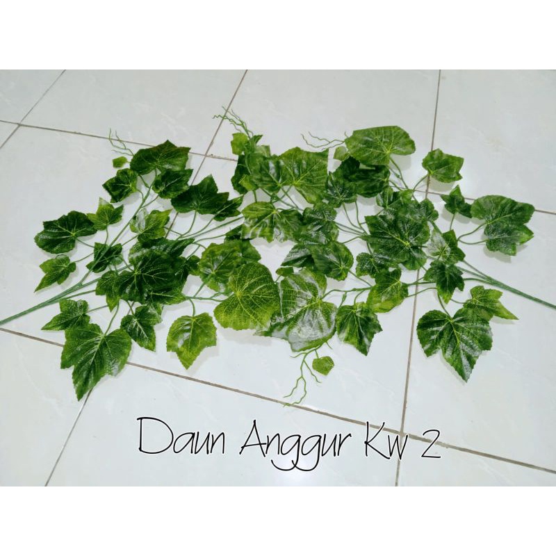 Jual Daun Anggur Dekorasi Lusinan Bunga Dekorasi Shopee Indonesia