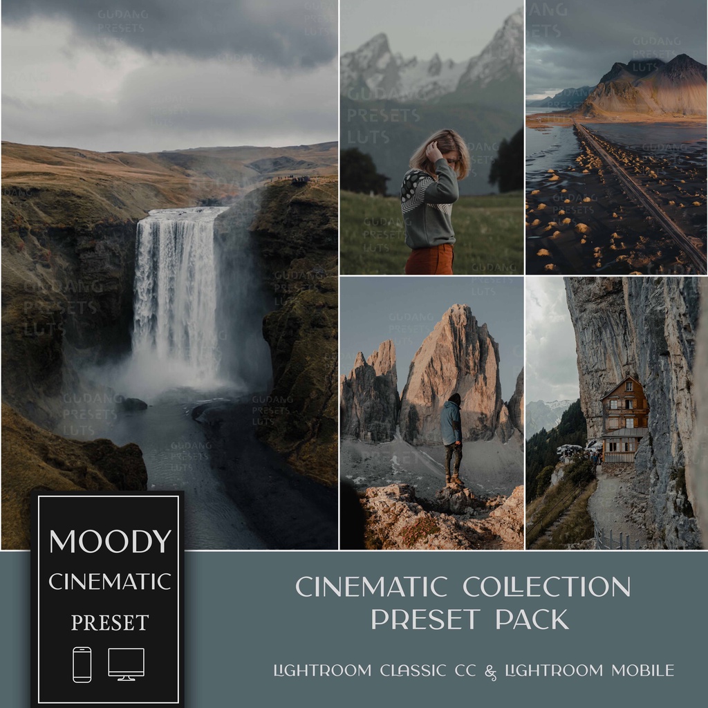 Jual SO - Moody Cinematic Collection Preset Pack Lightroom Mobile ...