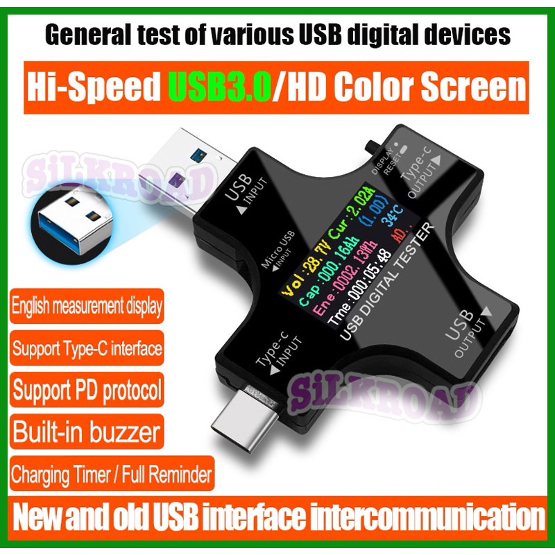 Jual Computer & Accessories > usb doctor test amperage load usb c pd ...