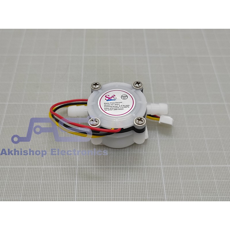 Jual SEA High Precision PVC Water Flow Sensor YF-S401 | Shopee Indonesia