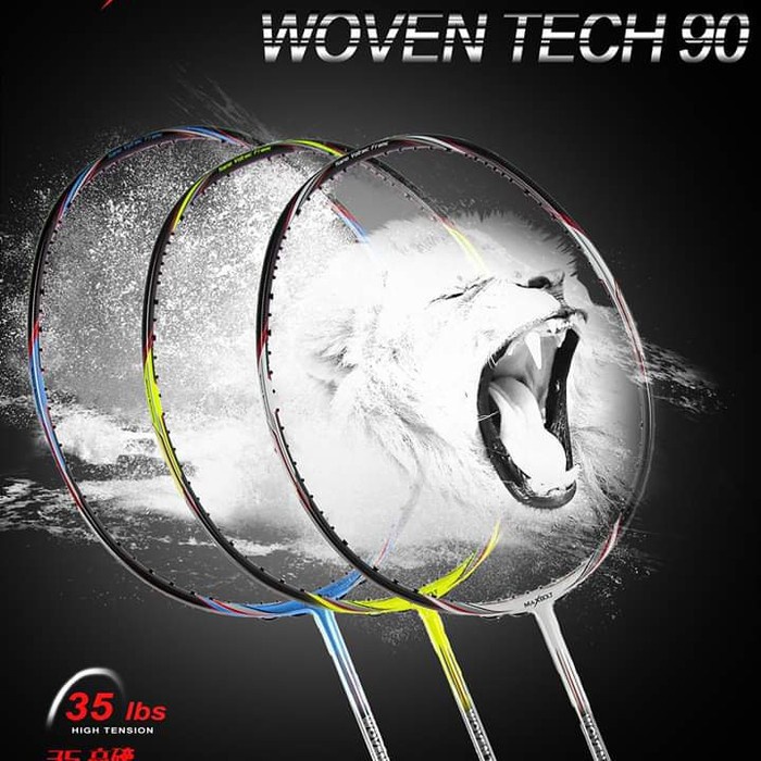 Jual MAXTBOLT WOVEN TECH 90 RAKET BADMINTON ORIGINAL | Shopee Indonesia