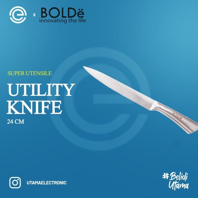 Jual Promo Bolde Super Knives Titanium Utility Knife Cm Murah