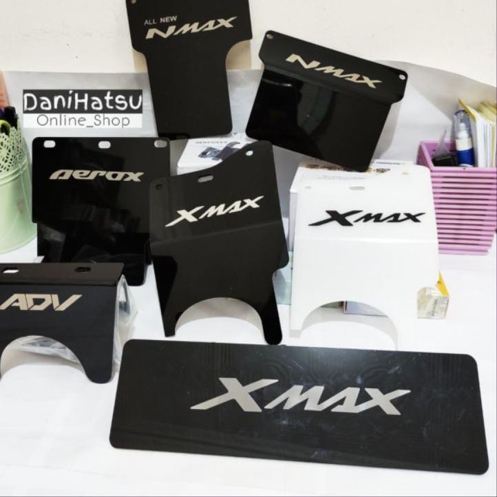 Jual 6BN MUDFLAP AKRILIK YAMAHA XMAX MUDGUARD COVER PENAHAN LUMPUR