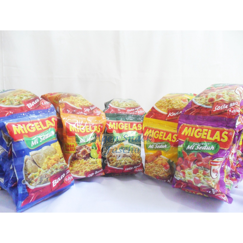 Jual Mi Gelas Renceng All Variant BARU 28 Gram (1 renceng isi 10 pcs ...