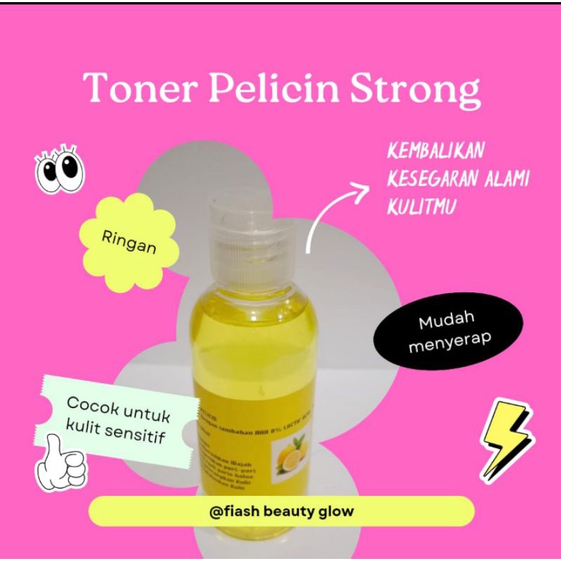 Jual Toner Pelicin Extract Lemon Strong/Toner Lemon Glowing/Toner ...