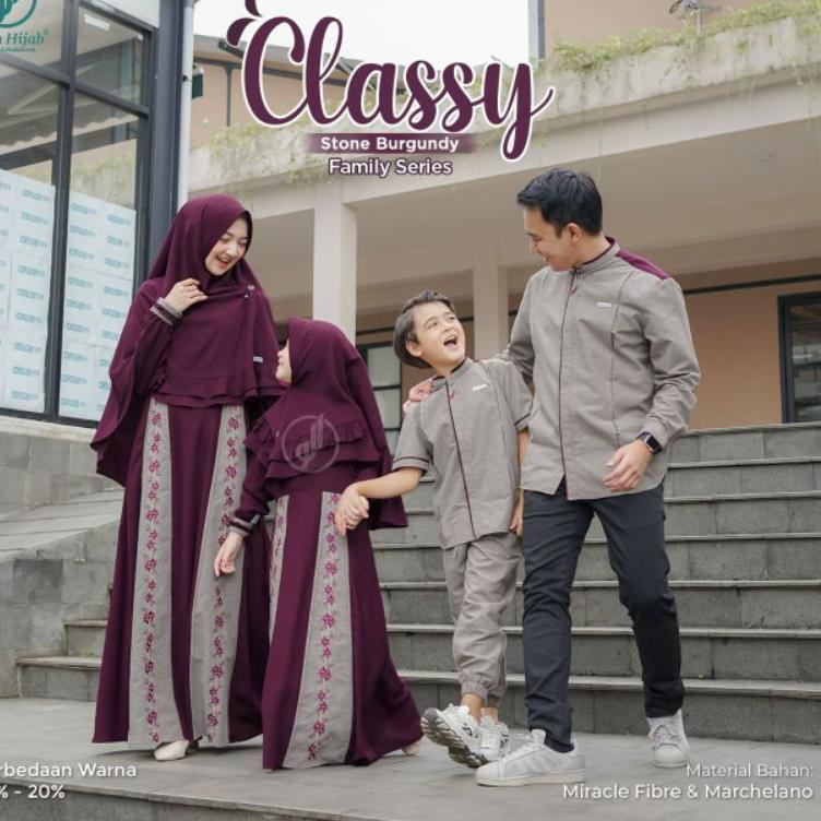 Jual code2y2XmSARIMBIT CLASSY FAMILY SERIES BY ALWA HIJAB BAJU MUSLIM