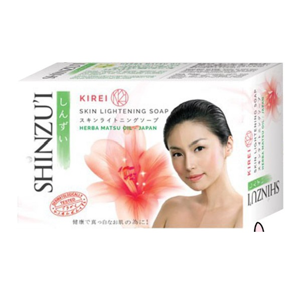 SHINZUI Skin Lightening Bar Soap 80gr | Sabun Mandi Batang Shinzu'i