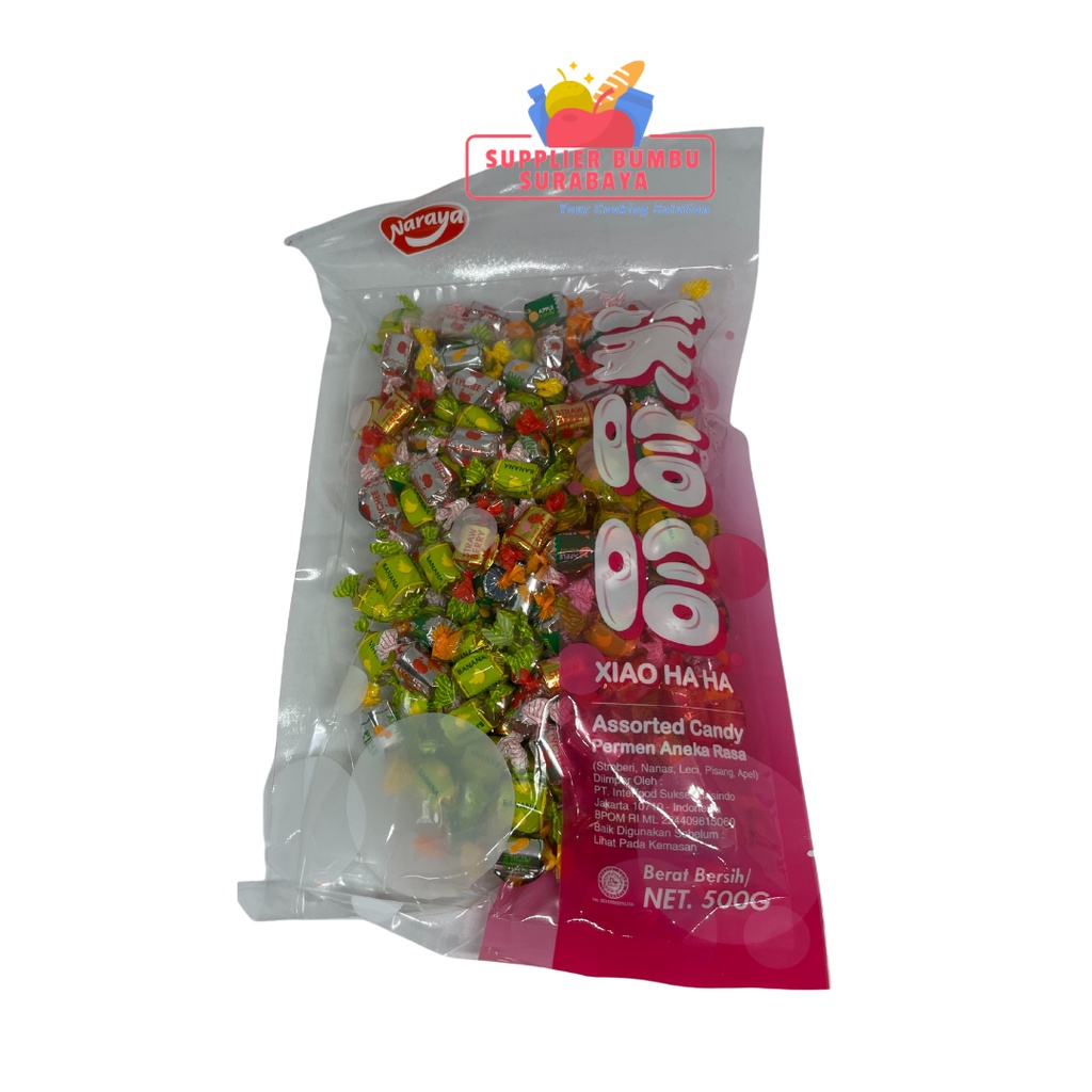 Jual Naraya Xiao Haha Xiaohaha Assorted Candy Permen Buah Aneka Rasa ...