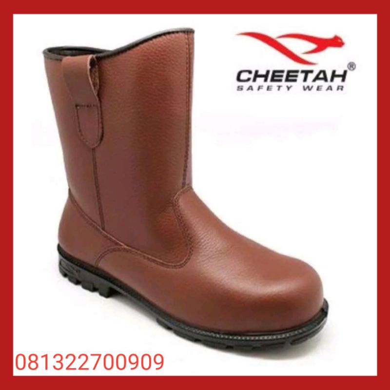 Jual 7288 C Cheetah Double Sol Polyurethane Safety Shoes 8