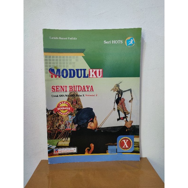 Jual Buku modulku seni budaya untuk SMA kelas 1 X 10 semester 2 ...
