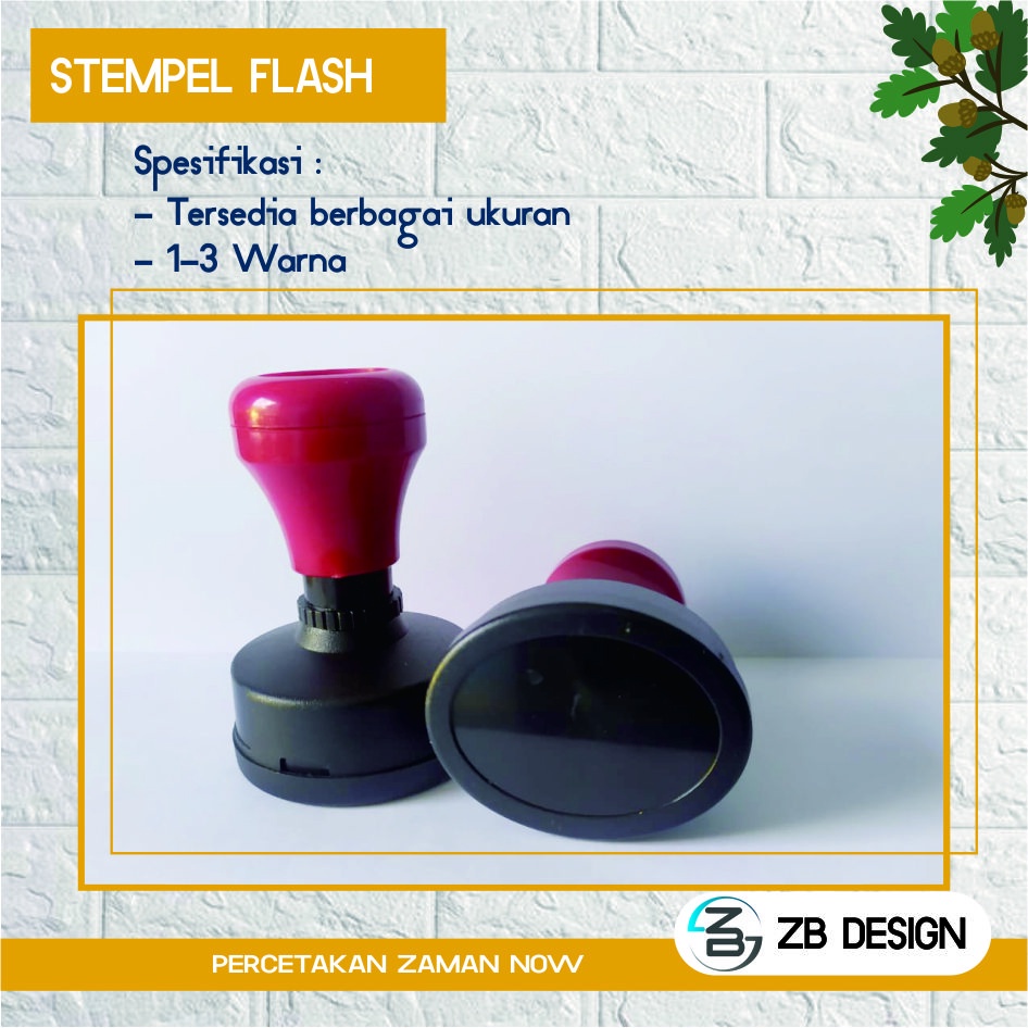 Jual Cetak Stempel Custom Otomatis Stempel Flash Shopee Indonesia