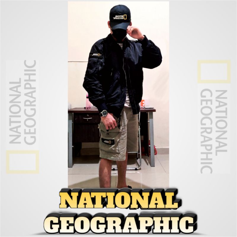 Jual BOMBER JACKET NATIONAL GEOGRAPHIC BOMBER NATHEO Shopee Indonesia