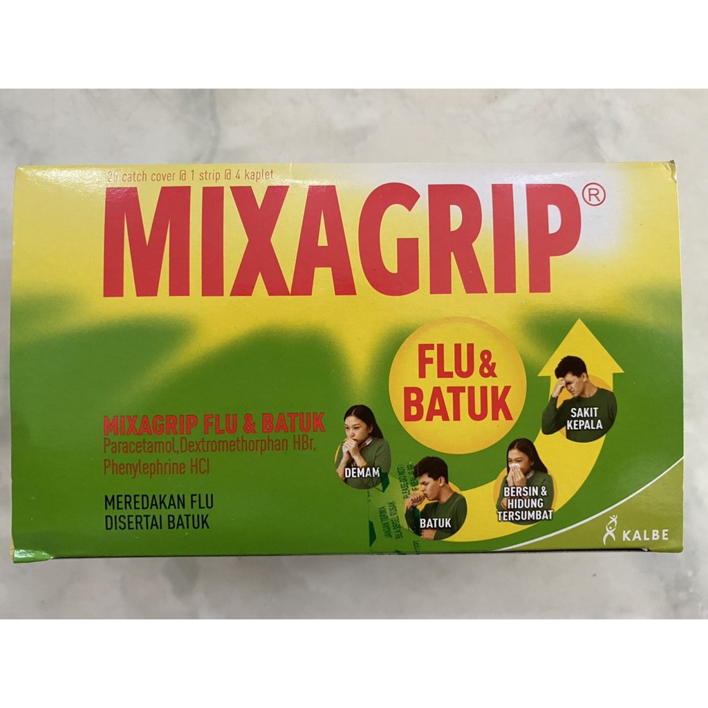 Jual Mixagrip Flu dan Batuk Isi 25 Strip 4 Tablet Shopee Indonesia