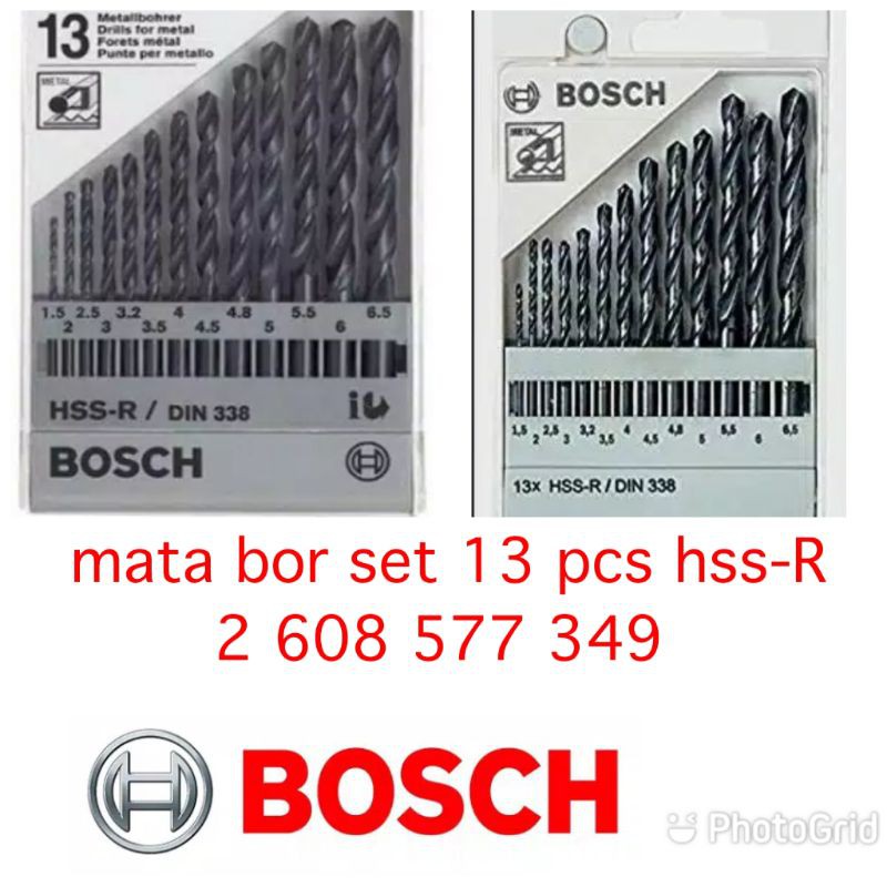 Jual Mata Bor Set Pcs Mata Bor Besi Set Mata Bor Besi Hss R Mata Bor Besi Set Bosch Shopee