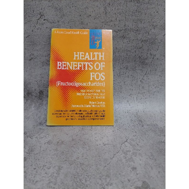 Jual Original Imported BOOK Health Benefits of FOS ...