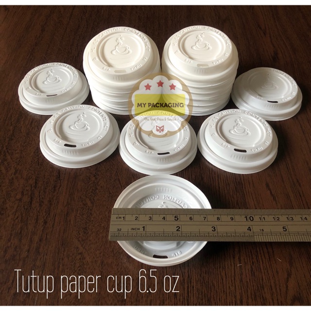 Jual Tutup Paper Cup / Tutup Gelas Kopi 6.5 oz warna | Shopee Indonesia