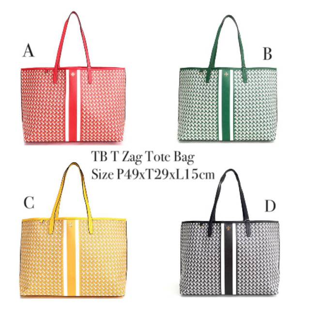 Tory burch zig online zag tote