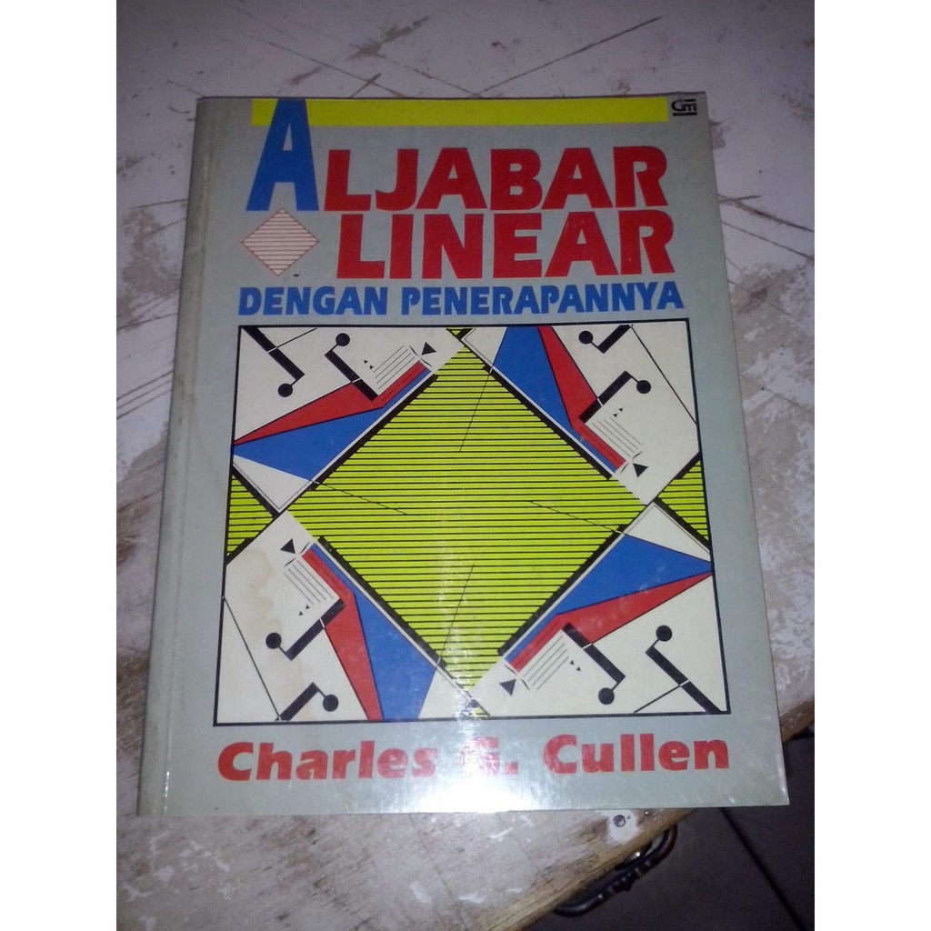 Jual Buku Aljabar Linear Dengan Penerapannya | Shopee Indonesia