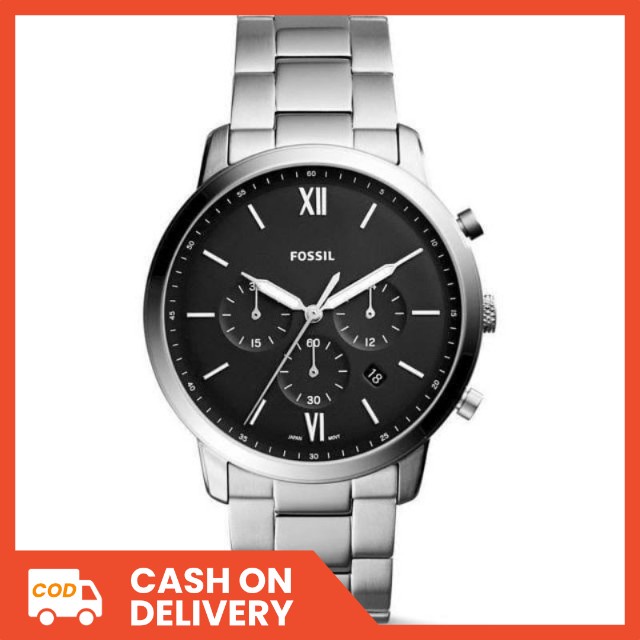 Jual Fossil FS5384 FS 5384 Original Silver Chronograph Jam Tangan Pria Shopee Indonesia
