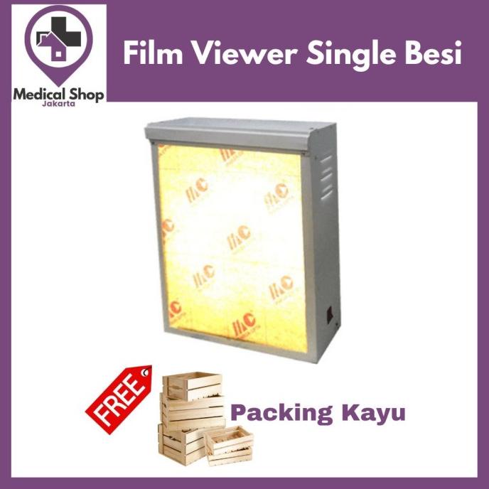 Jual Lampu Baca Rontgen Film Viewer X Ray Single Besi Termurah