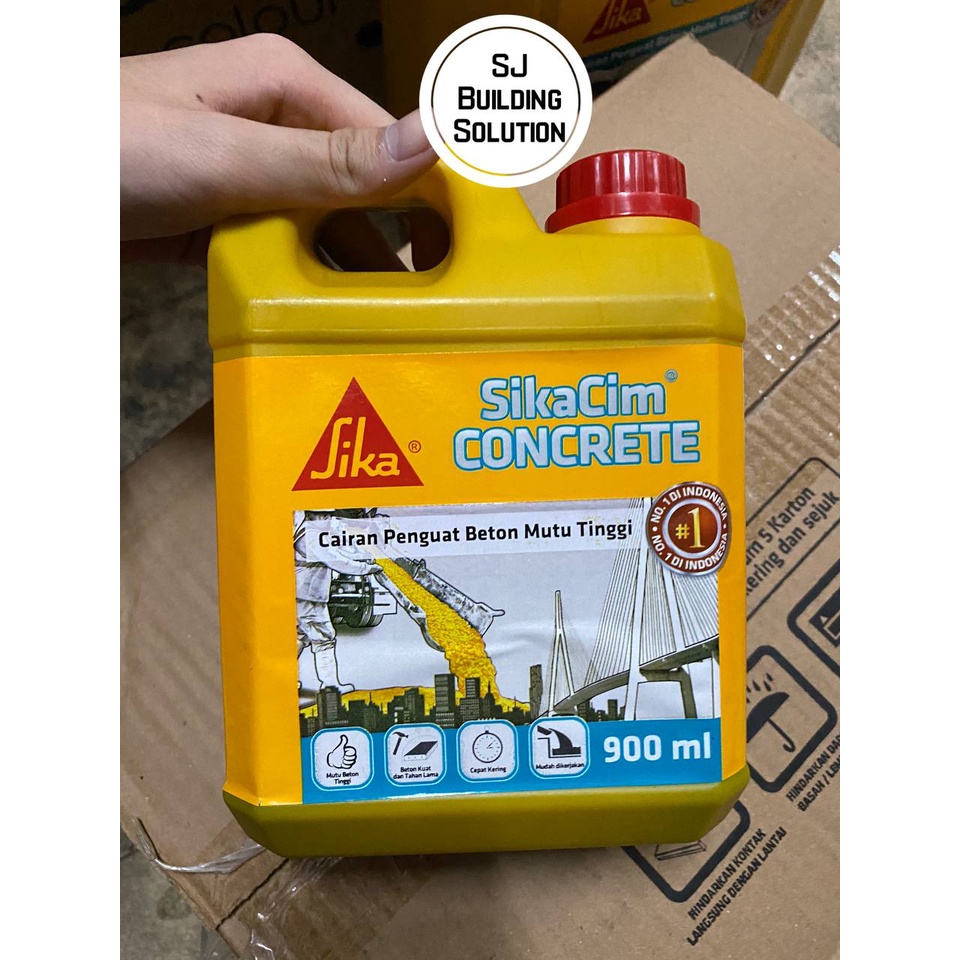 Jual Sika Cim Concrete Additive Ml Pengeras Beton Obat Cor Sika Cim Shopee Indonesia