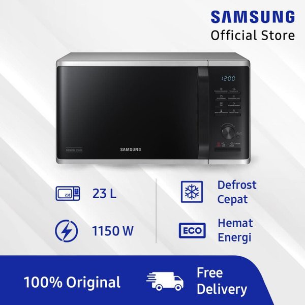 samsung microwave solo 23l ms23k3515as se