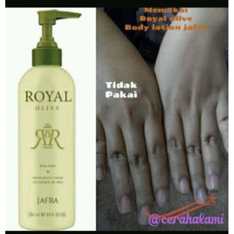Jual olive body lotion (preloved) & Gardenia blossom (free tisu jafra