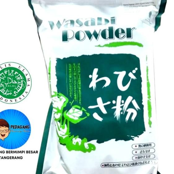 Jual Wasabi Powder Halal Mui Kg Bubuk Wasabi Kg Shopee Indonesia