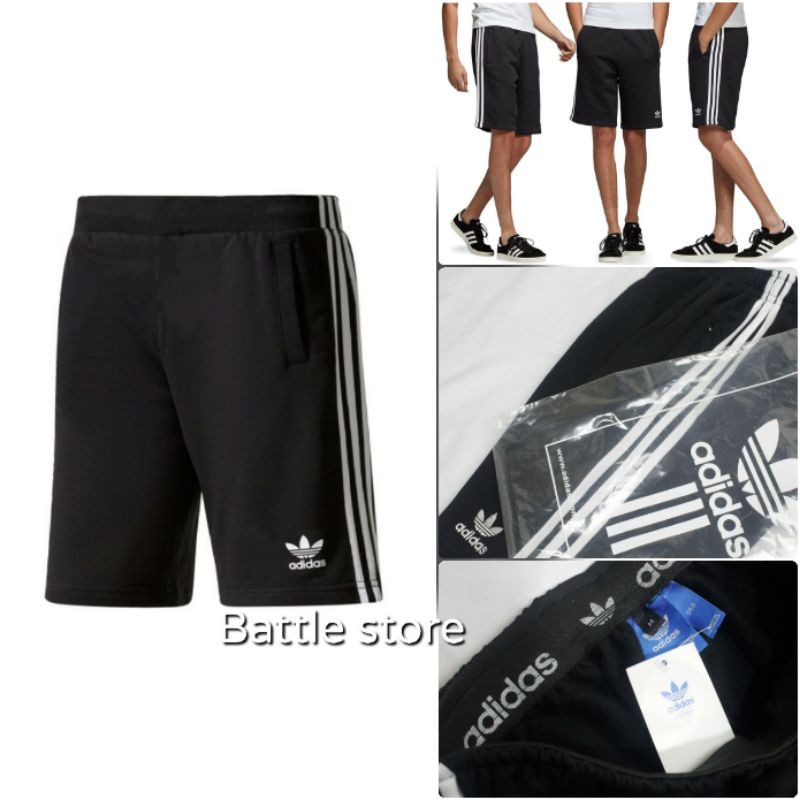 Jual SHORT PANTS ADIDAS CLASSIC BLACK GRADE ORIGINAL | CELANA PENDEK ...