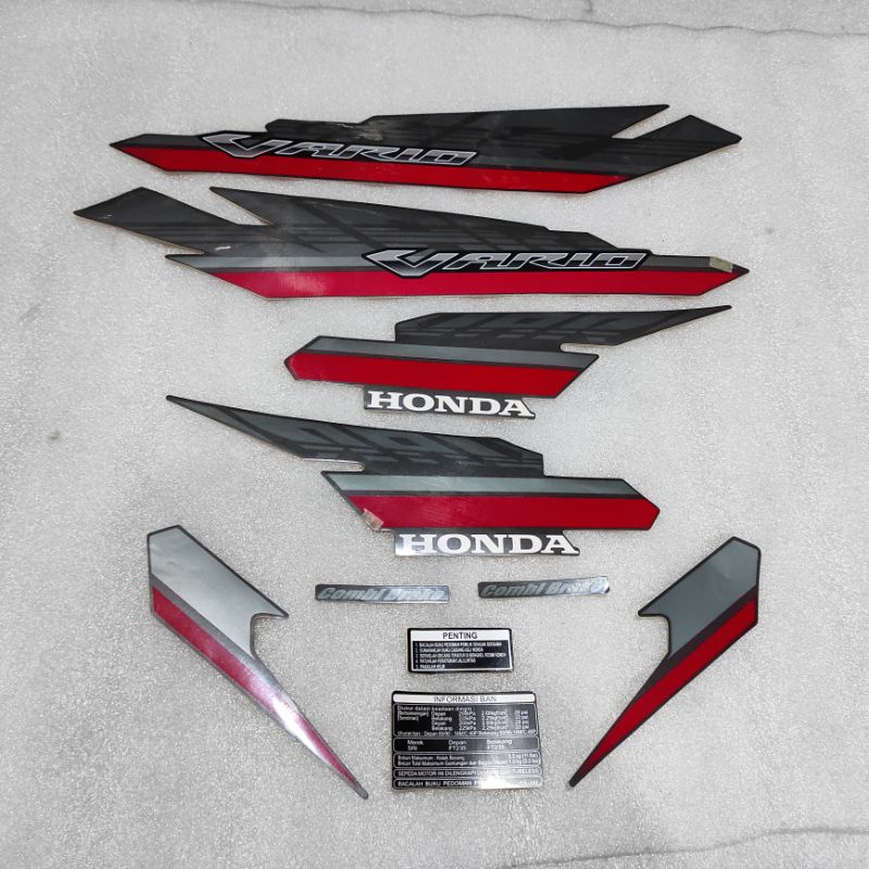 Jual stiker stripping striping decal graphic Honda Vario 125 Titanium
