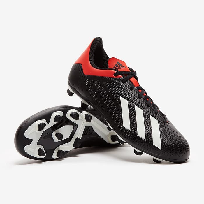 Jual Sepatu Bola Adidas X 18.4 FG Black Red BB9375 Original BNIB Shopee Indonesia