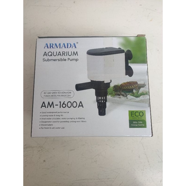 Jual POMPA AQUARIUM CELUP POWER HEAD ARMADA AM 1600 A / AM-1600-A LOW ...