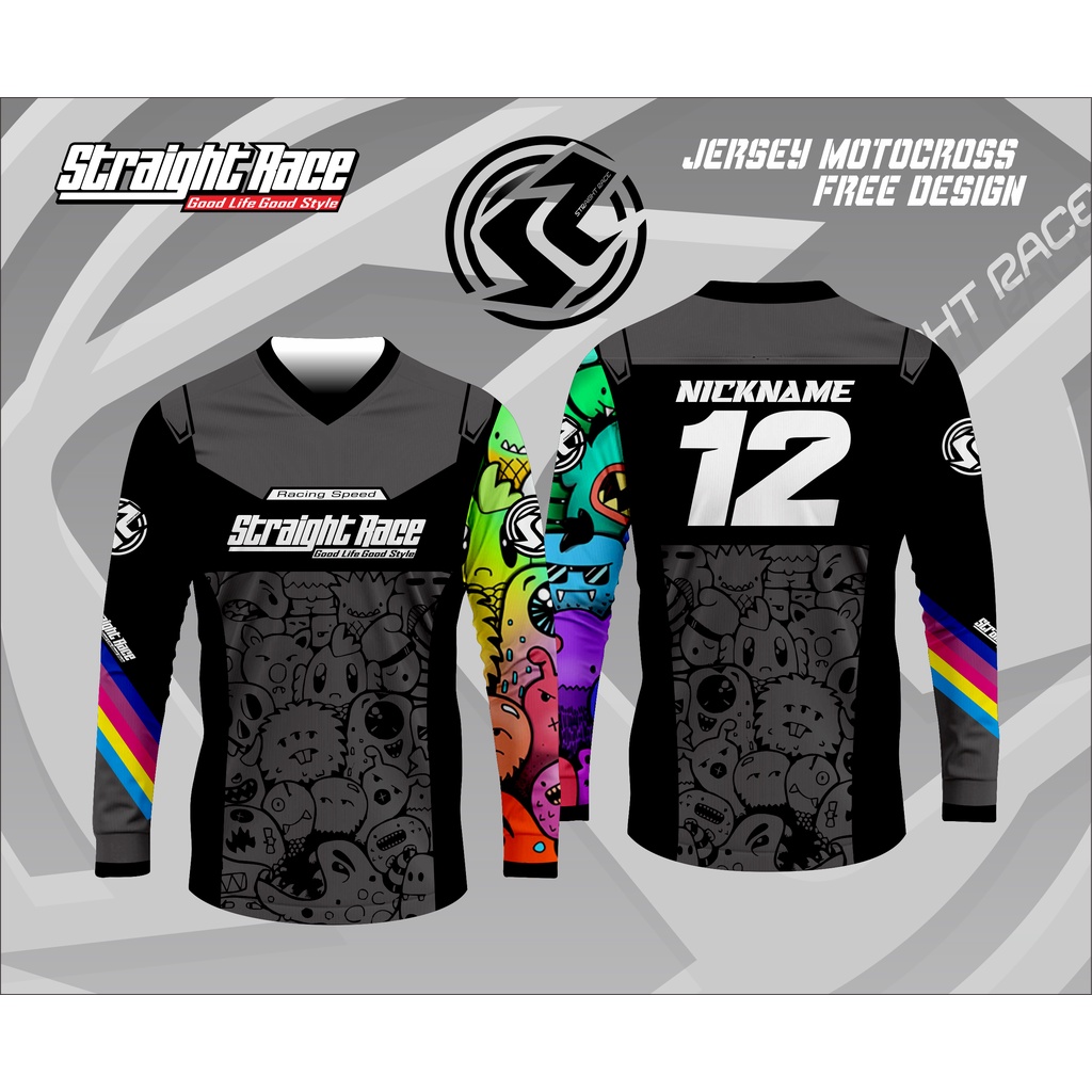 short sleeve motocross jersey