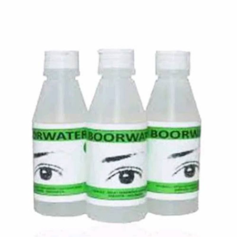 Jual Boorwater 100 Ml Cairan Cuci Mata Pembersih Mata Steril Bor Water Kompres Mata 3794