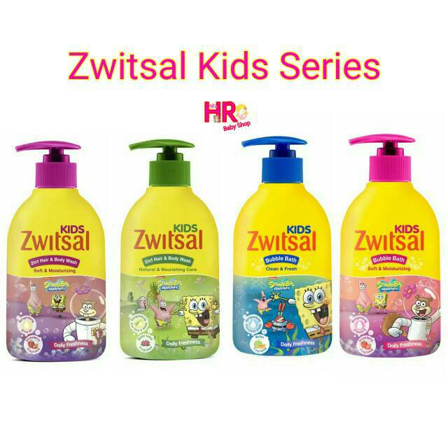 Jual Zwitsal kids Pump bubble bath / soft n moisturising / Sabun mandi ...