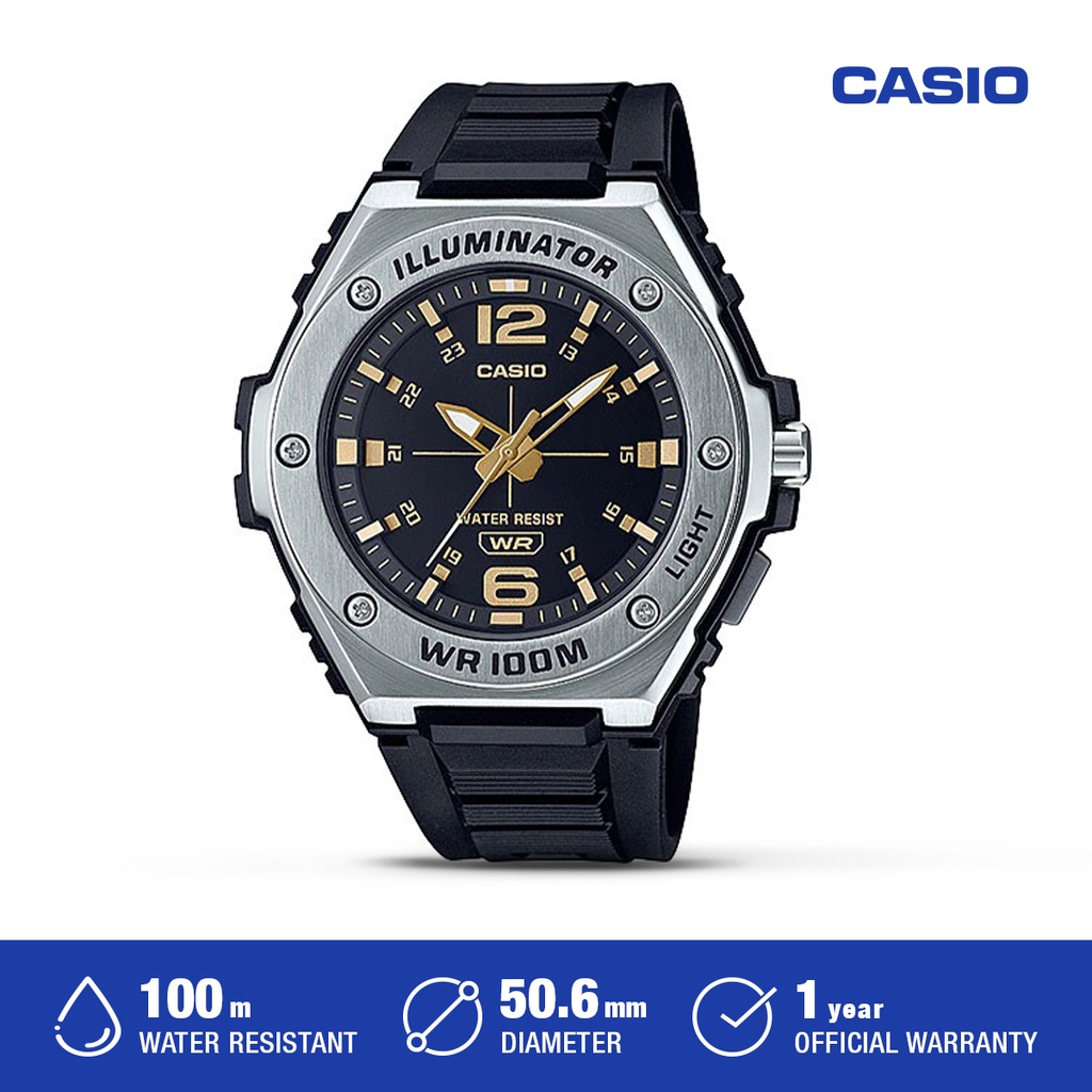 Jual Jam Tangan Casio Pria Analog Digital Original Mwa 100h 1a2vdf