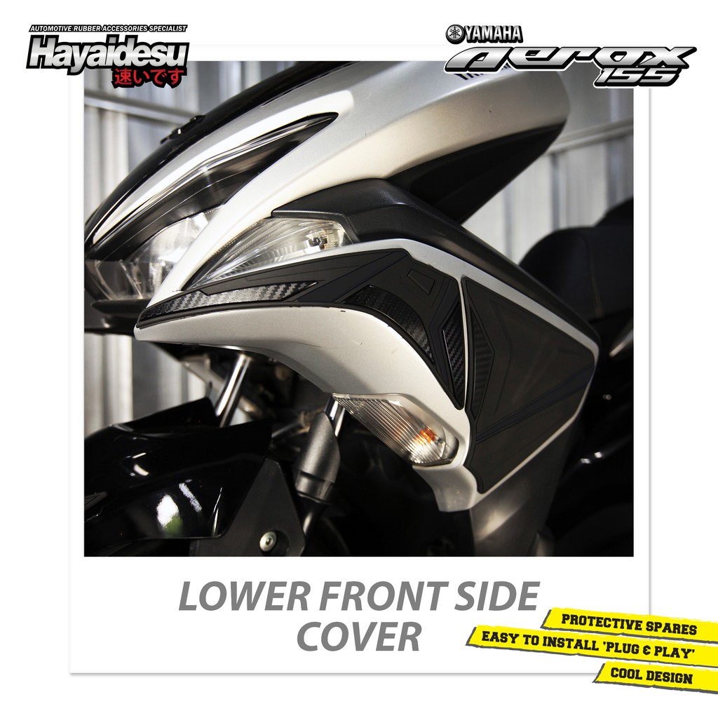 Jual Hayaidesu Lower Front Side Protector Cover Aerox Old Aksesoris ...