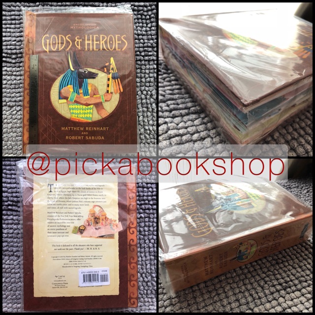 Jual Encyclopedia Mythologica Gods and Heroes Pop Up Book Matthew