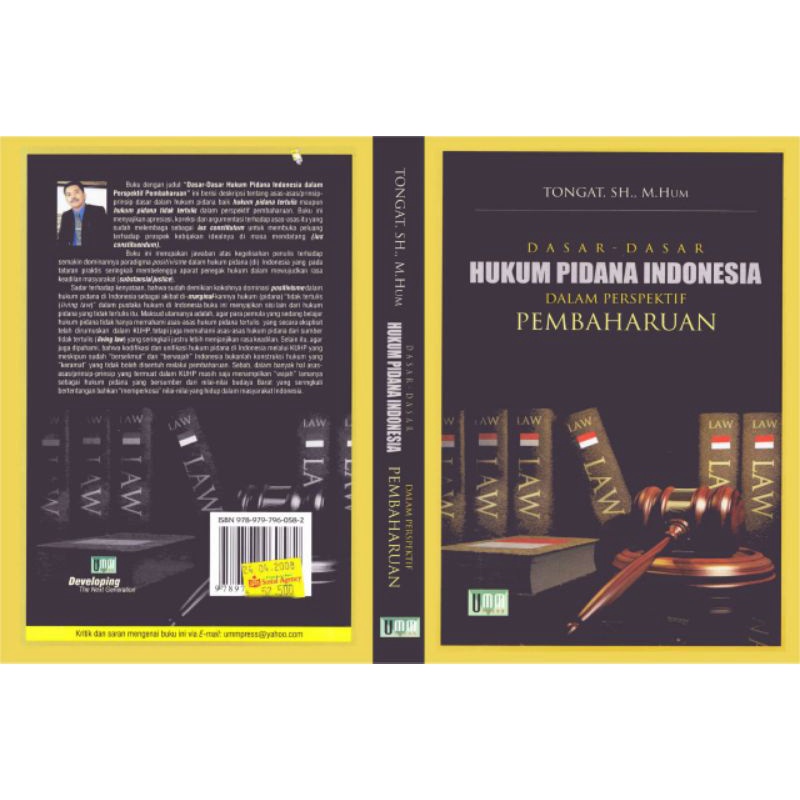 Jual Dasar - Dasar Hukum Pidana Indonesia Dalam Perspektif Pembaharuan ...